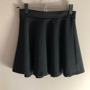Forever21 Black Skater Skirt